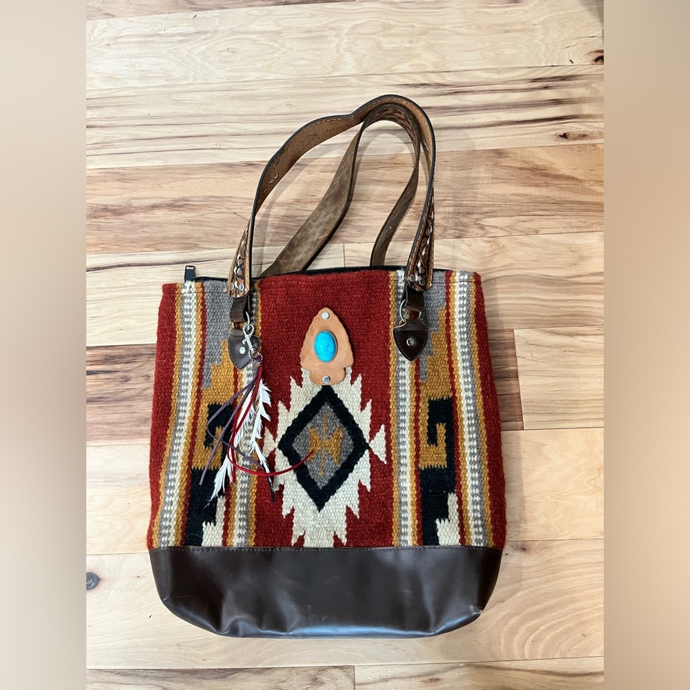 Navajo hand bag. Got in Sedona hand made